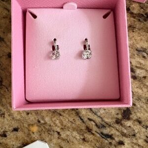 Swarovski Sparkling Silver Earrings